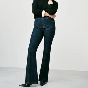 SPANXshape™ Original EveryWear Flare Jeans | Raw Indigo XS	0-2